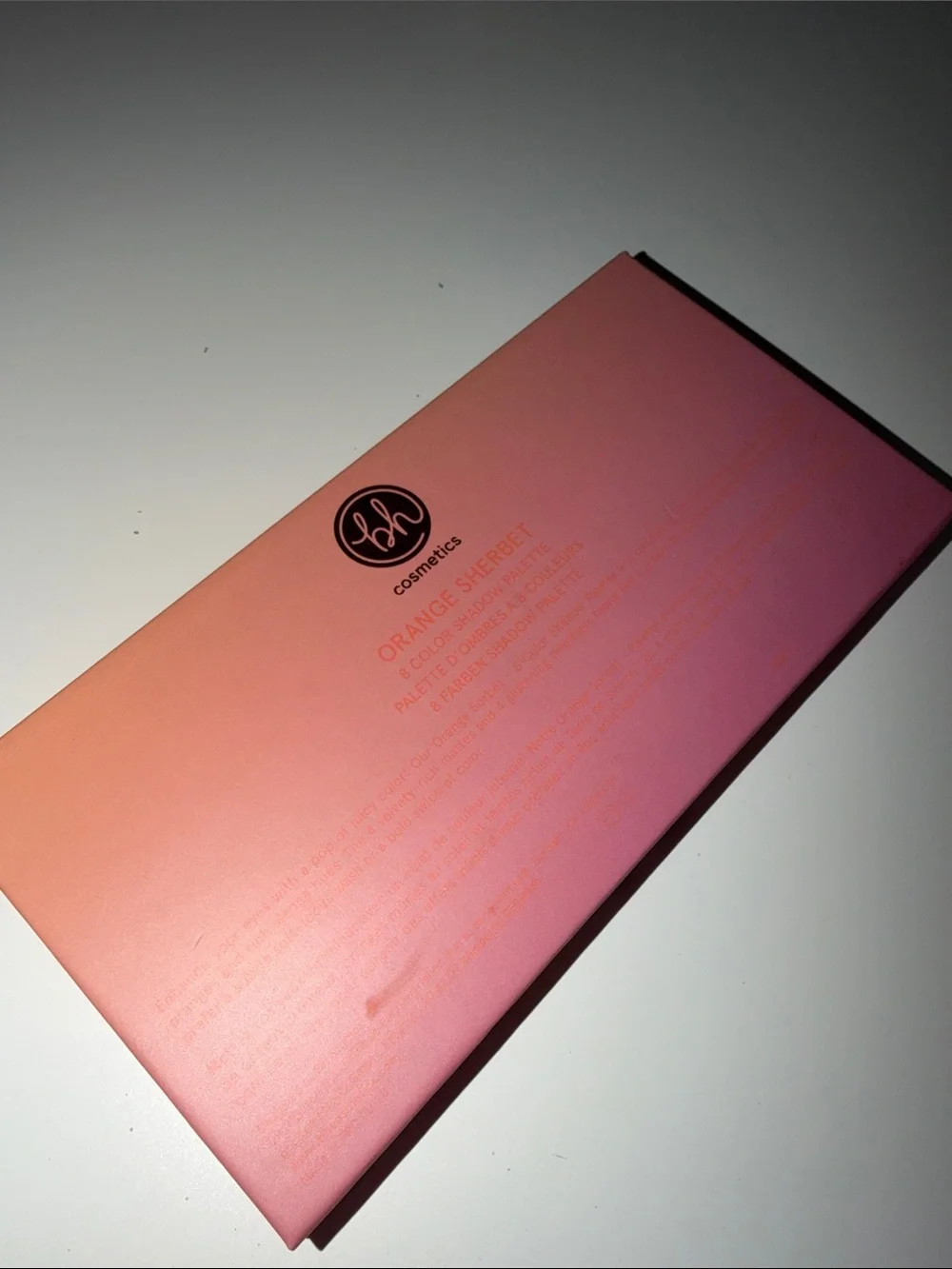 BH Cosmetics Orange Sorbet Palette